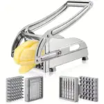 Stainless Steel Vegetable Shredder and Potato Slicer for Manual Food Preparation – gallery image 11
