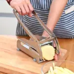 Stainless Steel Vegetable Shredder and Potato Slicer for Manual Food Preparation – gallery image 12