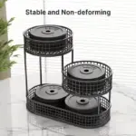3-Tier Metal Fruit Basket for Countertop Produce and Snack Storage – gallery image 9