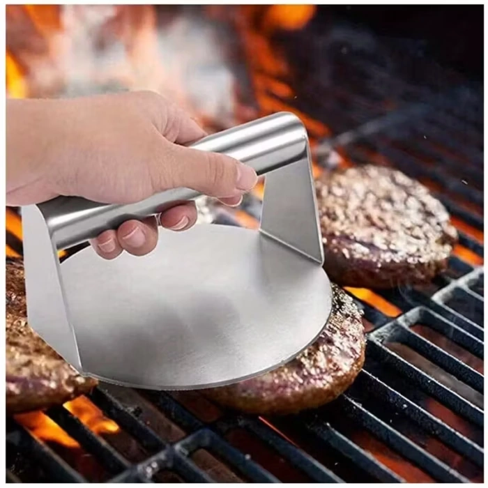 Stainless Steel Burger Press for Shaping Hamburger Patties – description image 10