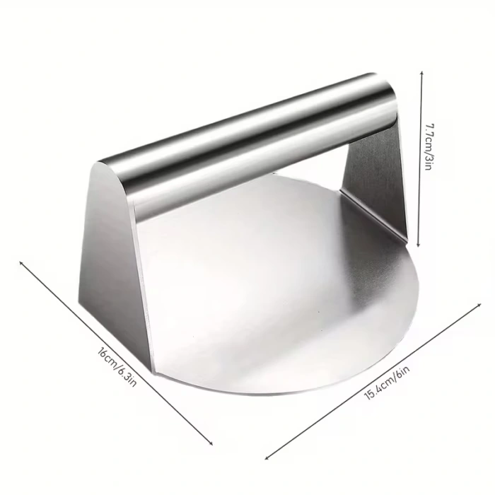 Stainless Steel Burger Press for Shaping Hamburger Patties – description image 13