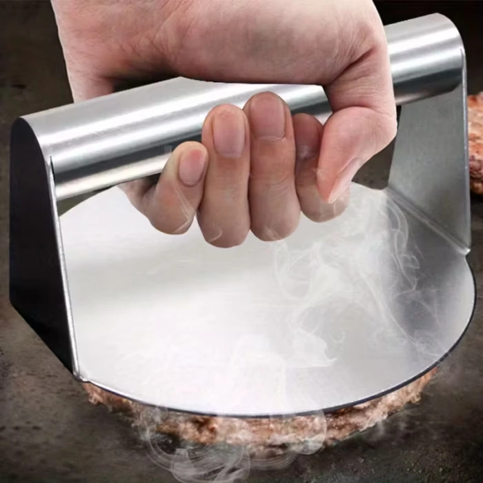 Stainless Steel Burger Press for Shaping Hamburger Patties – description image 3