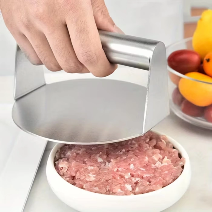 Stainless Steel Burger Press for Shaping Hamburger Patties – description image 6