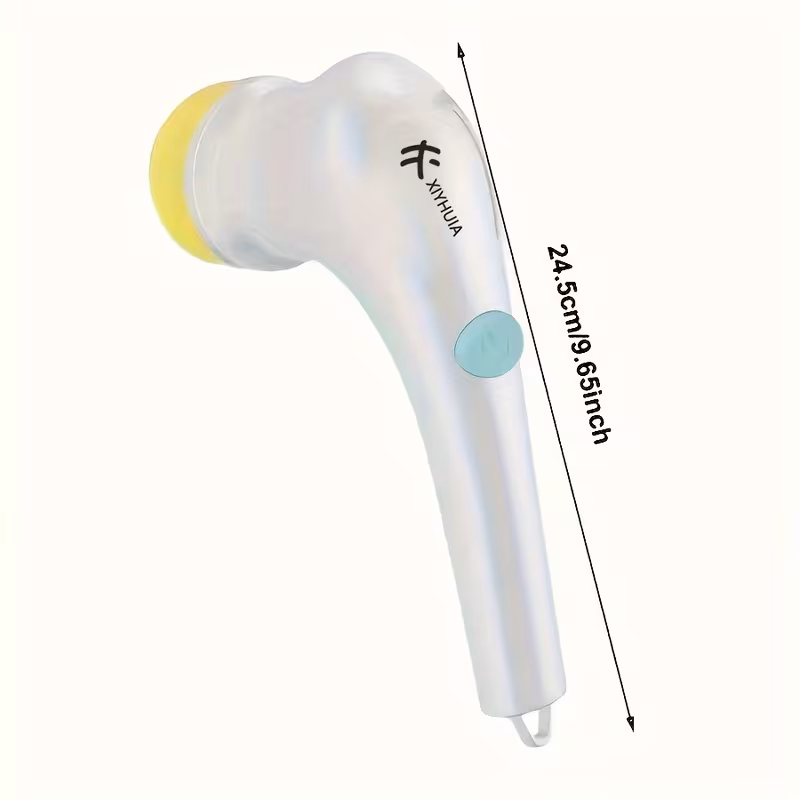 USB Rechargeable Electric Rotating Cleaning Brush for Household Surface Cleaning – description image 1