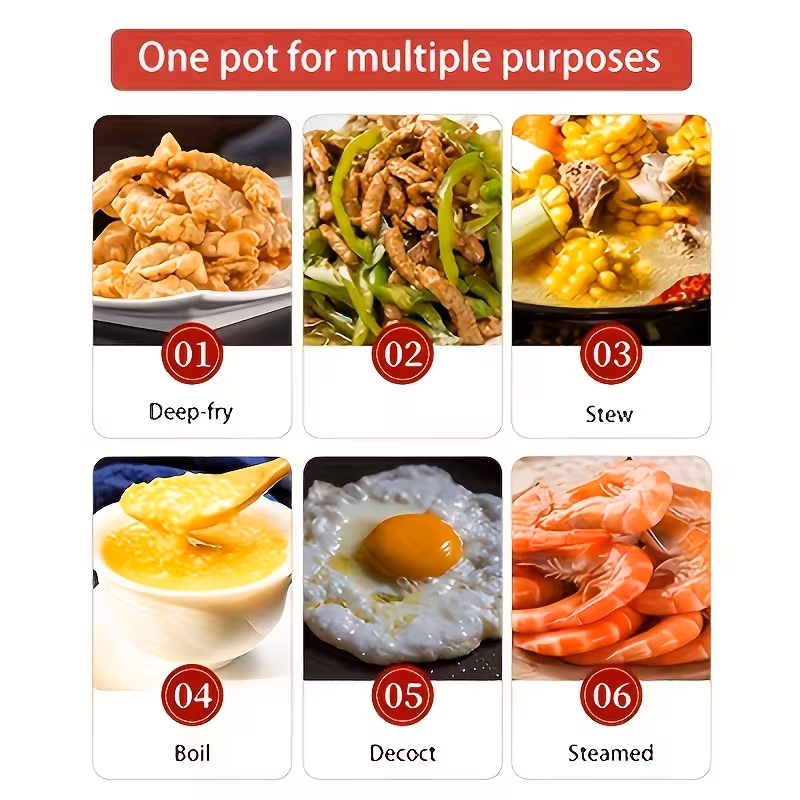 Round-Bottom Wok for High-Heat Cooking with Wooden Handle – description image 7