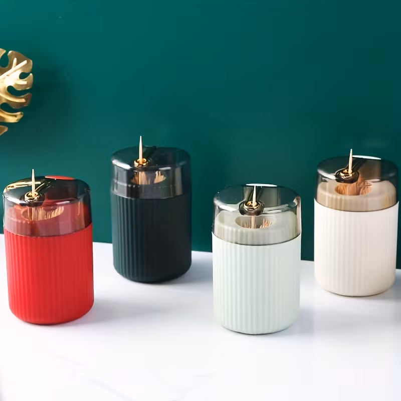 Automatic Press Toothpick Holder for Tabletop Storage and Dispensing – description image 3