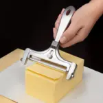 Adjustable Stainless Steel Cheese Slicer for Thin or Thick Slices – gallery image 12