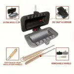 Sandwich Frying Pan for Flipping and Cooking Flat Foods – gallery image 13