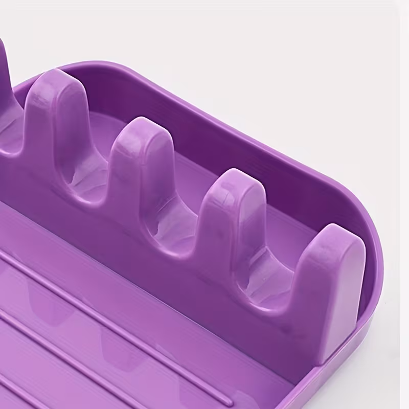 Silicone Spoon Rest with Drip Pad for Holding Cooking Utensils – description image 7