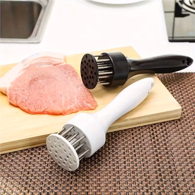 Stainless Steel Meat Tenderizer for Manual Food Preparation in Kitchen Settings – description image 3