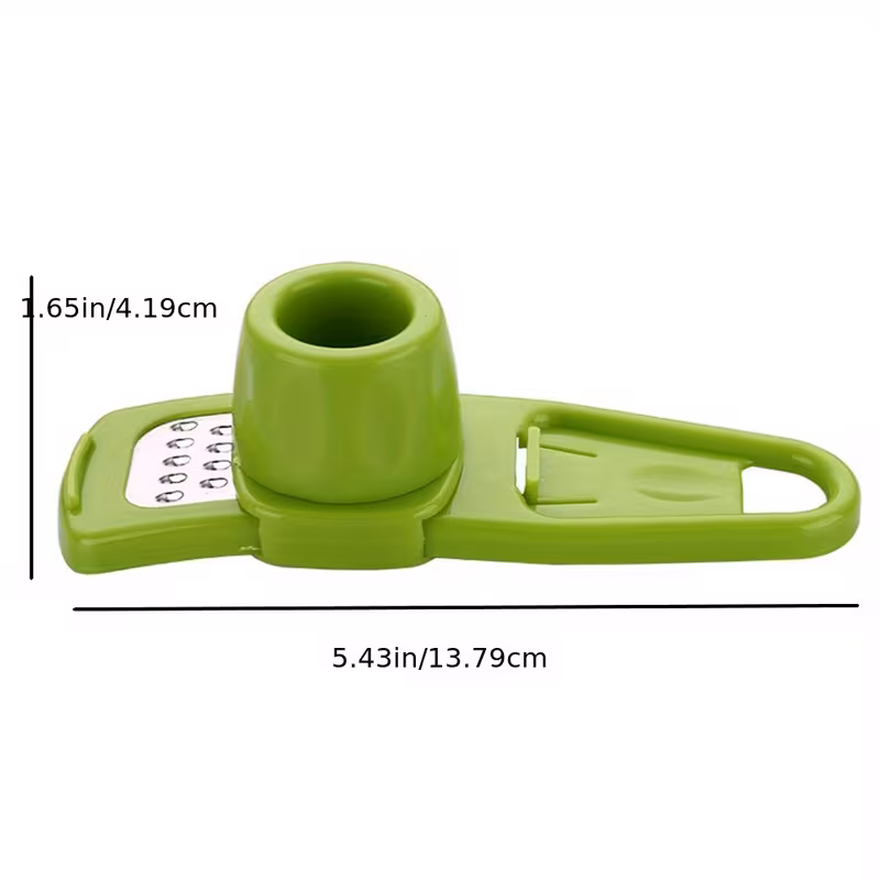 3-in-1 Garlic and Ginger Tool for Mashing, Grinding, and Crushing – description image 1