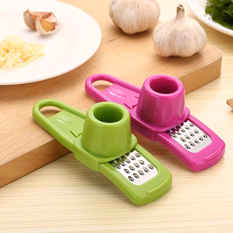3-in-1 Garlic and Ginger Tool for Mashing, Grinding, and Crushing – description image 3