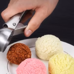 Stainless Steel Ice Cream Scoop with Trigger for Dessert Serving – gallery image 10