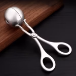 Stainless Steel Meatball Spoon for Forming Meat, Fish, and Rice Balls – gallery image 2