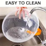 Clear Splash Food Cover for Microwave Heating with Steam Vent and Grip Handle – gallery image 3