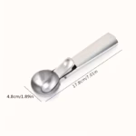 Stainless Steel Ice Cream Scoop with Trigger for Dessert Serving – gallery image 5