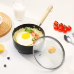 Non-Stick Cooking Pot with Glass Lid for Heating and Simmering Food – gallery image 3