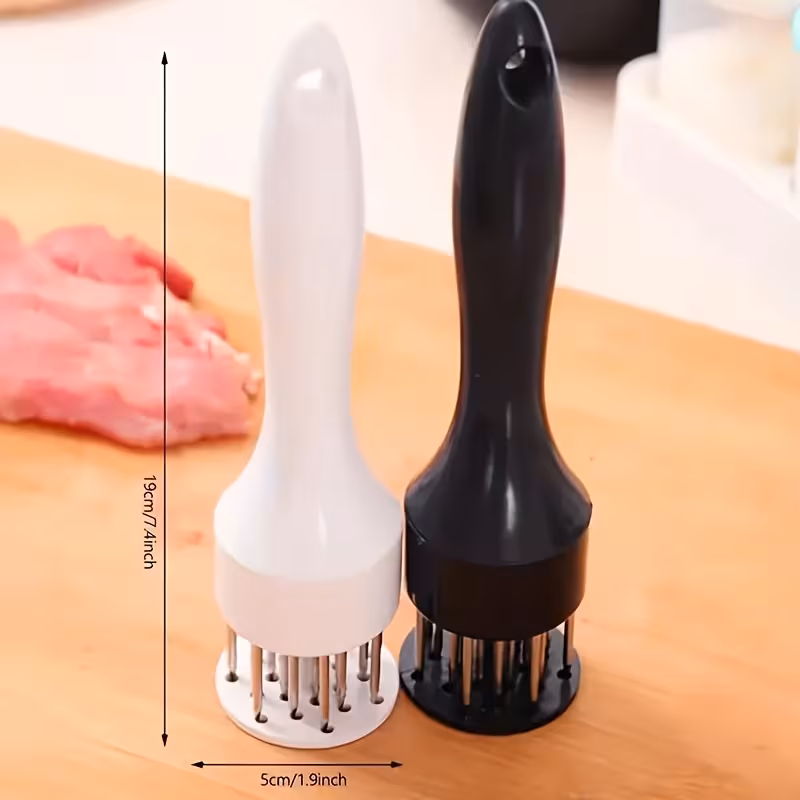Stainless Steel Meat Tenderizer for Manual Food Preparation in Kitchen Settings – description image 4