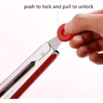 Stainless Steel Food Tongs for Cooking and Serving with Heat-Resistant Handle – gallery image 6