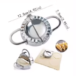 Stainless Steel Dumpling Maker for Wrapping and Cutting Dumplings, Pies, and Pastries – gallery image 4