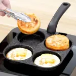 Nonstick Four-Cup Egg Frying Pan for Breakfast Cooking – gallery image 4