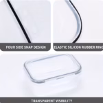 Leak-Resistant Food Storage Container with Lid for Kitchen Organization – gallery image 8