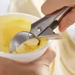 Stainless Steel Ice Cream Scoop with Trigger for Dessert Serving – gallery image 7