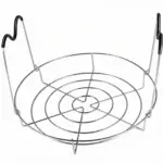 Stainless Steel Canning Rack with Handle for Lifting and Steaming Jars – gallery image 7