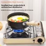 Non-Stick Cooking Pot with Glass Lid for Heating and Simmering Food – gallery image 7