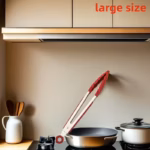 Stainless Steel Food Tongs for Cooking and Serving with Heat-Resistant Handle – gallery image 5