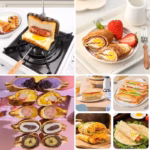 Sandwich Frying Pan for Flipping and Cooking Flat Foods – gallery image 15