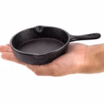 Mini Cast Iron Egg Frying Pan for Cooking Eggs and Small Portions – gallery image 3