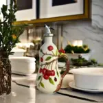 Hand-Painted Ceramic Jar with Handle for Holding and Pouring Liquids – gallery image 5