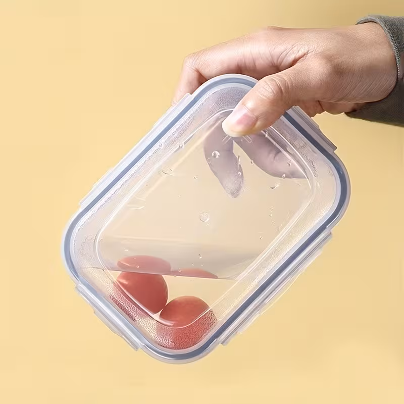 Leak-Resistant Food Storage Container with Lid for Kitchen Organization – description image 5