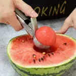 Stainless Steel Ice Cream Scoop with Trigger for Dessert Serving – gallery image 9