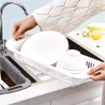 Extendable Colander for Straining and Rinsing Ingredients with Adjustable Design – gallery image 12