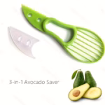 Avocado Slicer and Pitter for Separating and Removing Fruit Cores – green variant image 1