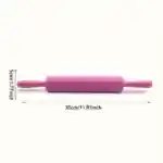 Silicone Dough Roller and Non-Stick Rolling Pin for Baking Preparation – gallery image 6