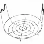 Stainless Steel Canning Rack with Handle for Lifting and Steaming Jars – gallery image 7