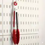 Stainless Steel Food Tongs for Cooking and Serving with Heat-Resistant Handle – gallery image 2