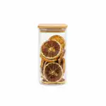 Glass Meal Prep Container for Overnight Storage with Bamboo Lid – gallery image 6