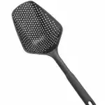 Plastic Strainer Spoon for Draining and Scooping Cooked Foods – main image