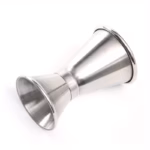 Stainless Steel Cocktail Shaker for Mixing Beverages with Integrated Measuring Cup – gallery image 5