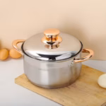 Stainless Steel Soup Pot for Cooking Soups, Sauces, and Stews with Lid – gallery image 6