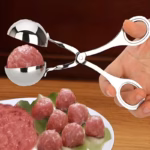 Stainless Steel Meatball Spoon for Forming Meat, Fish, and Rice Balls – gallery image 5