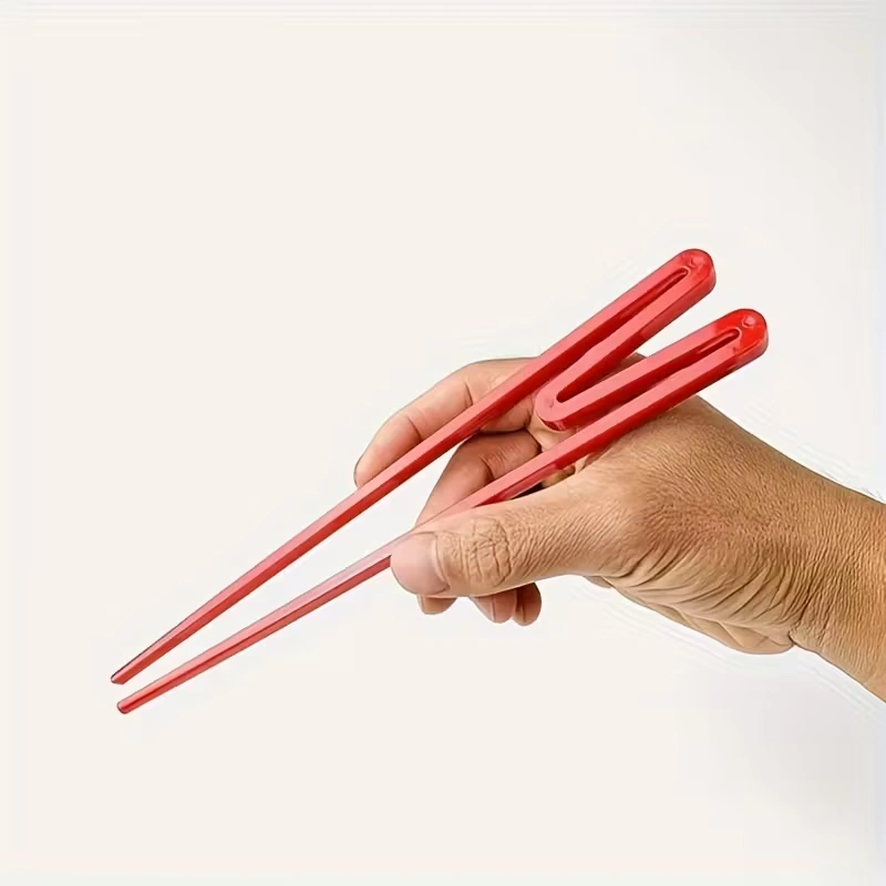 Reusable Training Chopsticks for Beginners with Guided Grip Design – description image 2