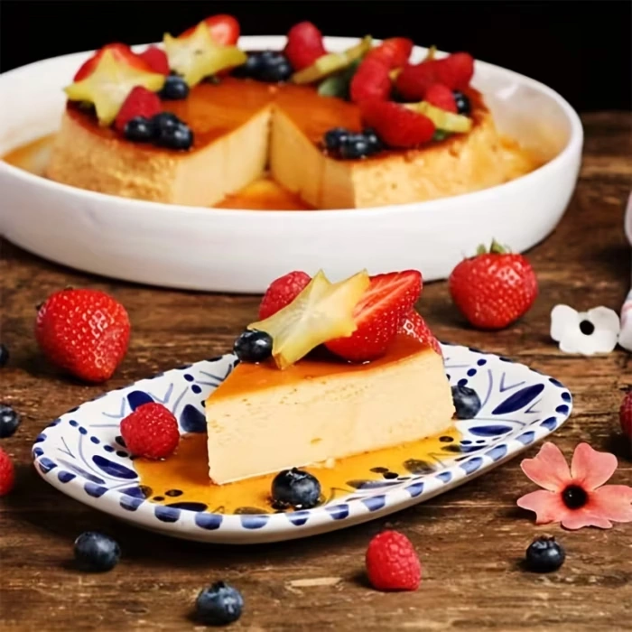 Stainless Steel Pie Pan with Lid for Baking and Steaming Desserts – description image 3