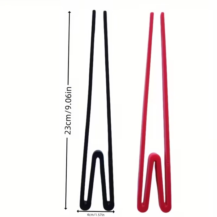Reusable Training Chopsticks for Beginners with Guided Grip Design – description image 3