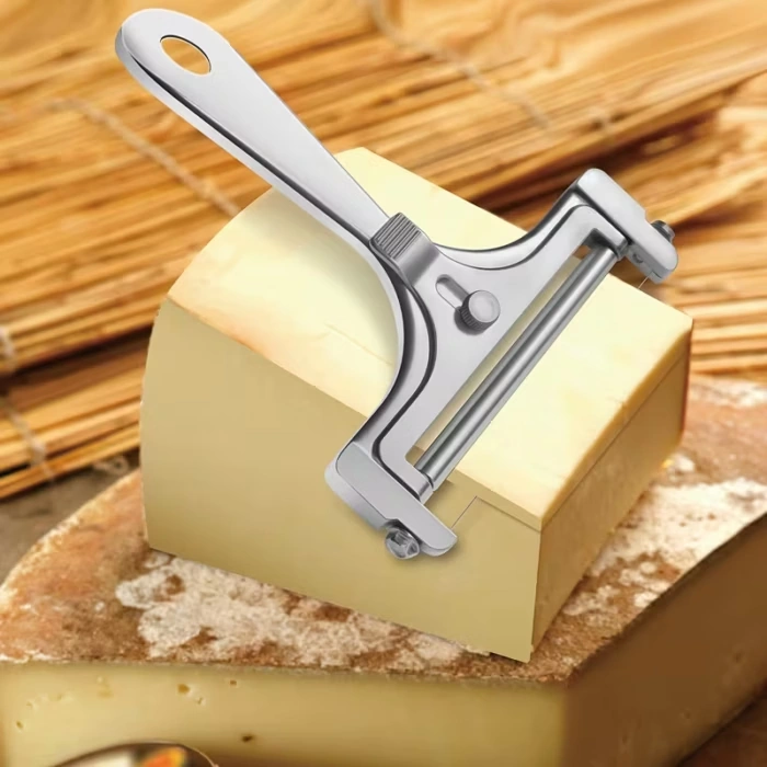 Adjustable Stainless Steel Cheese Slicer for Thin or Thick Slices – description image 3