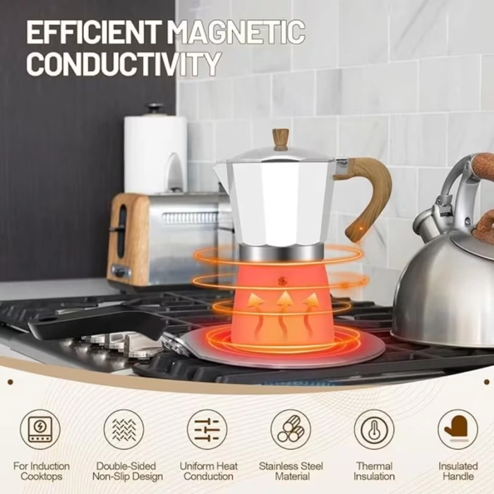 Heat Diffuser Plate for Distributing Heat During Stovetop Cooking – description image 4